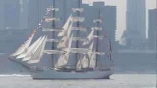 Operation Sail amp Fleet Week New York 2012 Parade of Sail 2 [upl. by Nyltac]