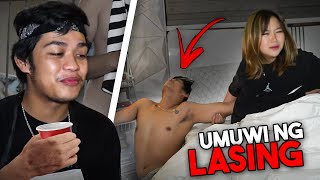 UMUWI NG LASING SA BAHAY  LAGOT KAY CARLYN [upl. by Klenk]