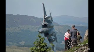 USAF F15c Low Level in the Mach Loop [upl. by Brookes]