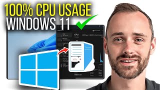 How to FIX High CPU USAGE in Windows 11 2024 UPDATED [upl. by Annael]