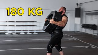 180 kg Shield Carry  Traning [upl. by Marienthal]