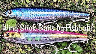 Wing Stick Baits by FishLab [upl. by Hannover451]