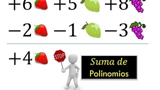 Suma de polinomios para niños [upl. by Bond]