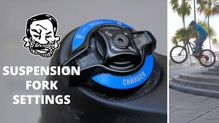 Suspension fork settings  What they mean [upl. by Atinej]