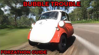 Forza Horizon 5  Forzathon Guide  Bubble Trouble  BMW Isetta 300 [upl. by Eicaj605]