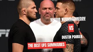 Khabib Nurmagomedov vs Dustin Poirier highlights [upl. by Yras]