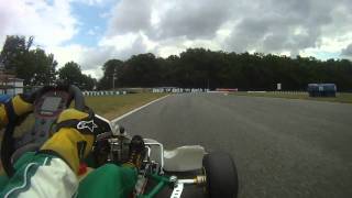 Circuit international du grand Ouest  Essay Fr  Rotax Max Tony Kart EVR  karting  Full session [upl. by Adniles]