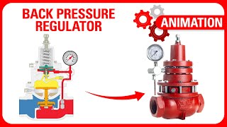 Kimray Back Pressure Regulator Working Principle  Training Animation [upl. by Sherborne]