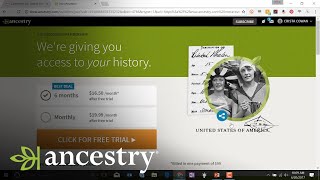 Online Family Tree Sharing  Ancestry [upl. by Earissed]