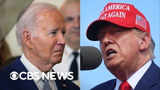 Biden and Trump prepare for first 2024 presidential debate [upl. by Sorac]