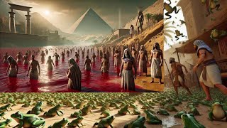 Bible Story Time  The Ten Plagues of Egypt  Blood and Frogs Part 1 [upl. by Wilterdink]