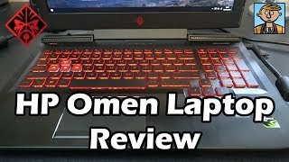 HP Omen Gaming Laptop Review  i77700HQ GTX 1060 156quot IPS 120HZ 256GB SSD [upl. by Lledualc]