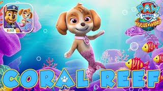 PAW Patrol Rescue World  NEW CORAL REEF Update Gameplay [upl. by Andromada875]