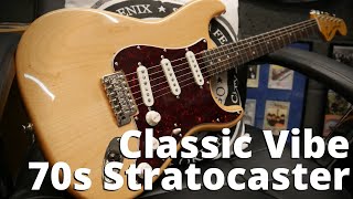 Squier Classic Vibe 70s Stratocaster Review [upl. by Olaf]