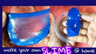 How To Make Slime At Home Malayalam [upl. by Hgielak955]