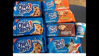 Best Chips Ahoy Cookie Ever I Review Every Traditional Chips Ahoy Cookie Reeses and Hersheys [upl. by Nuhsal456]