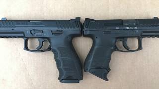 HK VP9 amp VP9SK Slide Show Comparison [upl. by Enairb390]