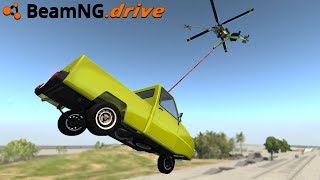 BeamNGdrive  SUPER MINI HELICOPTER [upl. by Yennaiv]