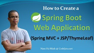 How to Create a Spring Boot Web Application [upl. by Siriso350]