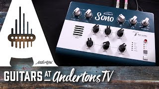 The Audient Sono  A ValvePowered Audio Interface for Guitarists [upl. by Lalad524]