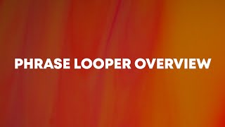 Hologram Microcosm Phrase Looper Overview [upl. by Adyam]