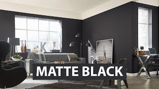 Colors We Love Matte Black  SherwinWilliams [upl. by Leira637]