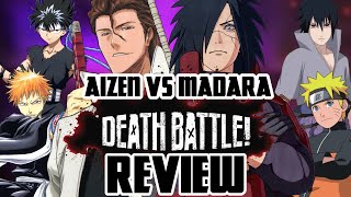 Madara VS Aizen DEATH BATTLE Review [upl. by Layor]