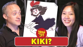 Animator Vs Cartoonist Draw Studio Ghibli Characters From Memory • DrawOff [upl. by Noyahs11]