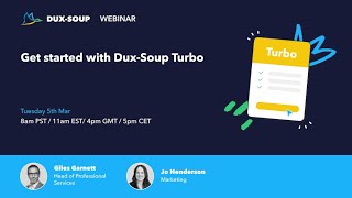 Get started with Dux Soup Turbo [upl. by Retrac]