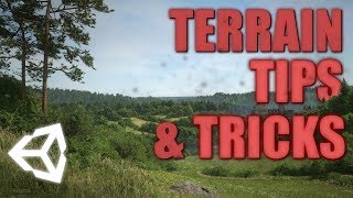 Terrain tips amp tricks  Unity 2019 Tutorial [upl. by Eglantine]