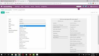 شرح دليل حسابات اودو  Odoo Account odoo tutorial [upl. by Emelina700]