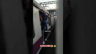 🔥🔥 Mumbai Local Train 🔥🔥Csmt  Dombivali Fast Local Departure Kurla Station 🔥🔥 [upl. by Ariamoy]