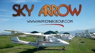 Sky Arrow SkyArrow high wing tandem seating all composite light sport aircraft [upl. by Hsekar]