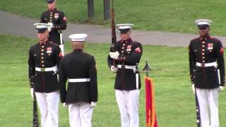 Marine Corps Discipline  Rifle Inspection [upl. by Bergren]