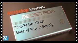 Product Review Medistrom Pilot24 Lite CPAP BatteryBackup Power Supply [upl. by Enidlarej797]