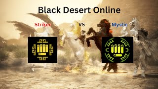 BDO  Striker vs Mystic PVP [upl. by Tonkin]