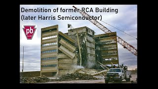 RCA Tower Demolition Wrecking Ball [upl. by Drarehs]