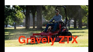 Gravely 2023 ZT HD Stealth Limited Edition Zero Turn Mower First Impressions Review [upl. by Nared]