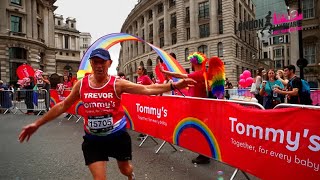 London Landmarks Half Marathon 2021 Highlights [upl. by Adnohryt]