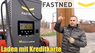 Elektroauto Laden Mit Kreditkarte amp ECKarte  FASTNED Ladepark  Preise amp Tarife  TV Drive [upl. by Ecnav]