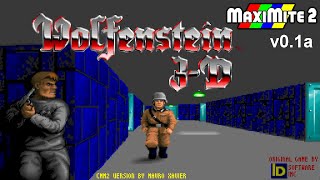 Colour Maximite 2  Wolfenstein 3D v01a [upl. by Andre]