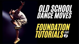 30 Old School Hip Hop Dance Moves  Foundation Tutorials Part 3 [upl. by Ermeena]