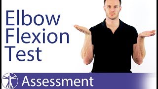 Elbow Flexion Test  Cubital Tunnel Syndrome [upl. by Anirol]