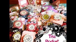 Craft Fair Idea 7 Tea Pocket Favors 2015 [upl. by Conti]