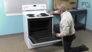 Magic Chef Range Repair – How to replace the Door Gasket [upl. by Bendite522]