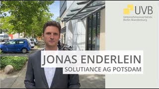 Unternehmen zur Landtagswahl Brandenburg 2024 Jonas Enderlein Solutiance AG Potsdam [upl. by Ahsinev]