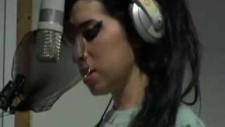 Amy Winehouse recording Valerie in studio [upl. by Alix354]