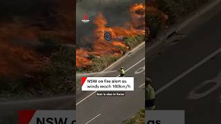 NSW on fire alert as winds reach 100kmh [upl. by Molloy]