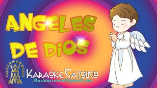 ANGELES DE DIOS KIDS VERSIÓN KARAOKE INSTRUMENTAL [upl. by Retsehc]