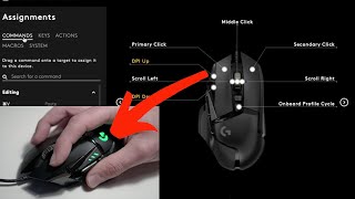 How to Setup Custom Buttons of Logitech G502 Hero Mouse [upl. by Axe]